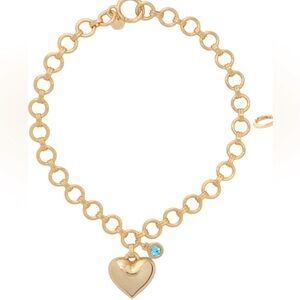 Maje Gold Heart Necklace